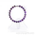 Jewelry Charm Amethyst Bead Bracelet For Women